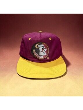Vintage 90s Florida State Seminoles Back Script Snapback Adult One Men’s